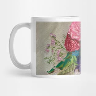 A Vintage bouquet For you. Mug